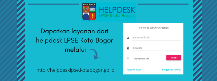 Helpdesk LPSE Kota Bogor
